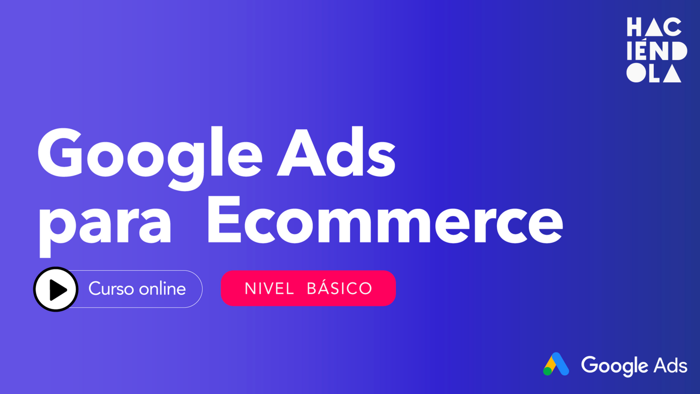 Curso Online de Google Ads Esencial